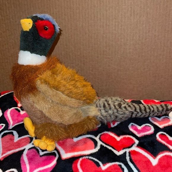 Pheasant 10” Bird Plush animal - Picture 1 of 13